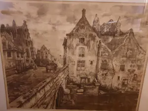 Jef Codron - Huizen aan het water en de brug kaufen? Bieten Sie von 150!