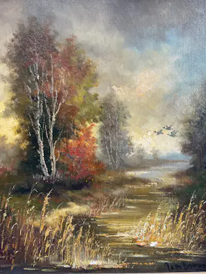 Peter Brouwer - Overvliegende eenden. kopen? Bied vanaf 175!