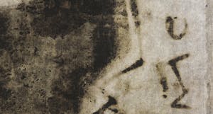 Sadik Kwaish Alfaji - Indische inkt op rijstpapier (op board), Conversation kopen? Bied vanaf 1500!