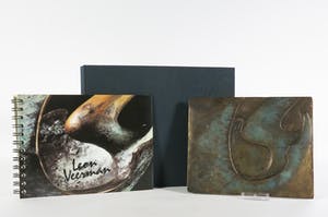 Leon Veerman - Bronzen plaquette inclusief certificaat van echtheid en boek! kopen? Bied vanaf 1!