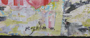 Reg Fallah - Mixed Media / Collage, Benares (Groot formaat) kopen? Bied vanaf 100!