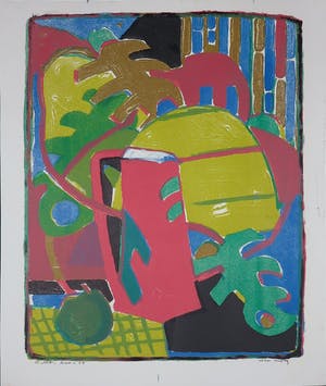 Wim Motz - Litho, Zonder titel kopen? Bied vanaf 50!