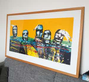Herman Brood - Five Indians (zéér groot) verkocht voor € 695!