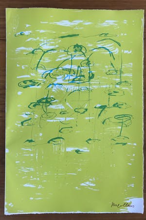 Hugo Claus - Kleurenlitho - Fuga - Lente 1 - 1979 kopen? Bied vanaf 85!