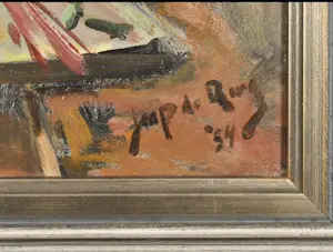 Jaap de Ruig - schilderles 1954 kopen? Bied vanaf 150!