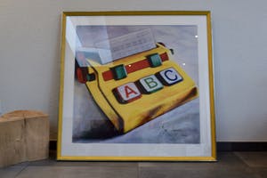 Rob Scholte - ABC - Zeefdruk - Nr. 9 - Nieuw ingelijst - 2003 kopen? Bied vanaf 310!