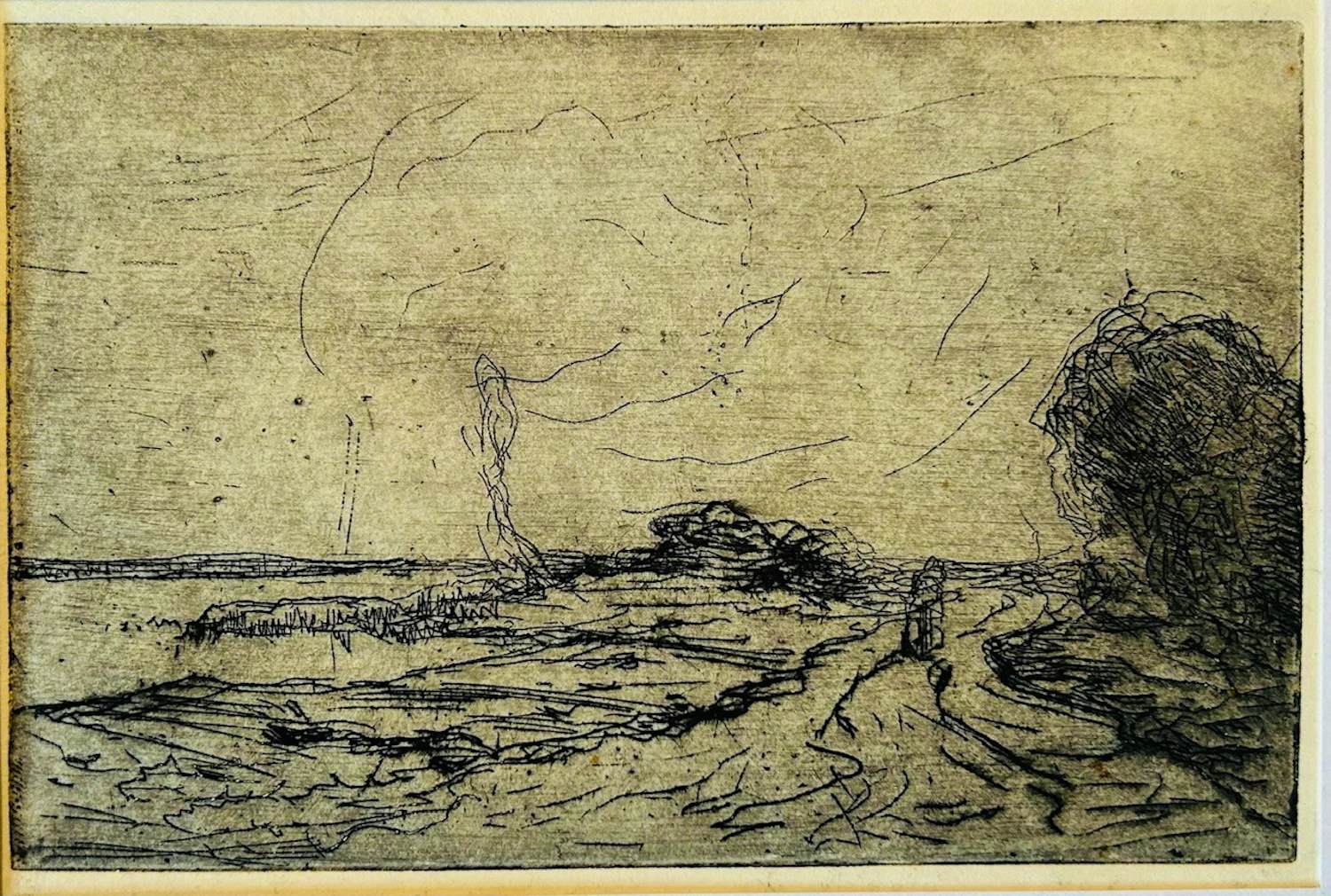 Floris Verster - Landschap - gedrukt door Sem Hartz kaufen? Bieten Sie von 25!