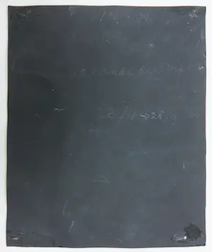 herman de vries - Uniek werk op papier, Collage trouvé (1960) kopen? Bied vanaf 1000!