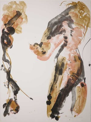Ger Lataster - abstracte litho - 1988 - oplage 100 ex ingelijst. kopen? Bied vanaf 90!