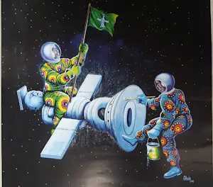 Monsengo Shula - Congo Stars Ausstellungsplakat Kunsthalle Tübingen 2019 kopen? Bied vanaf 35!