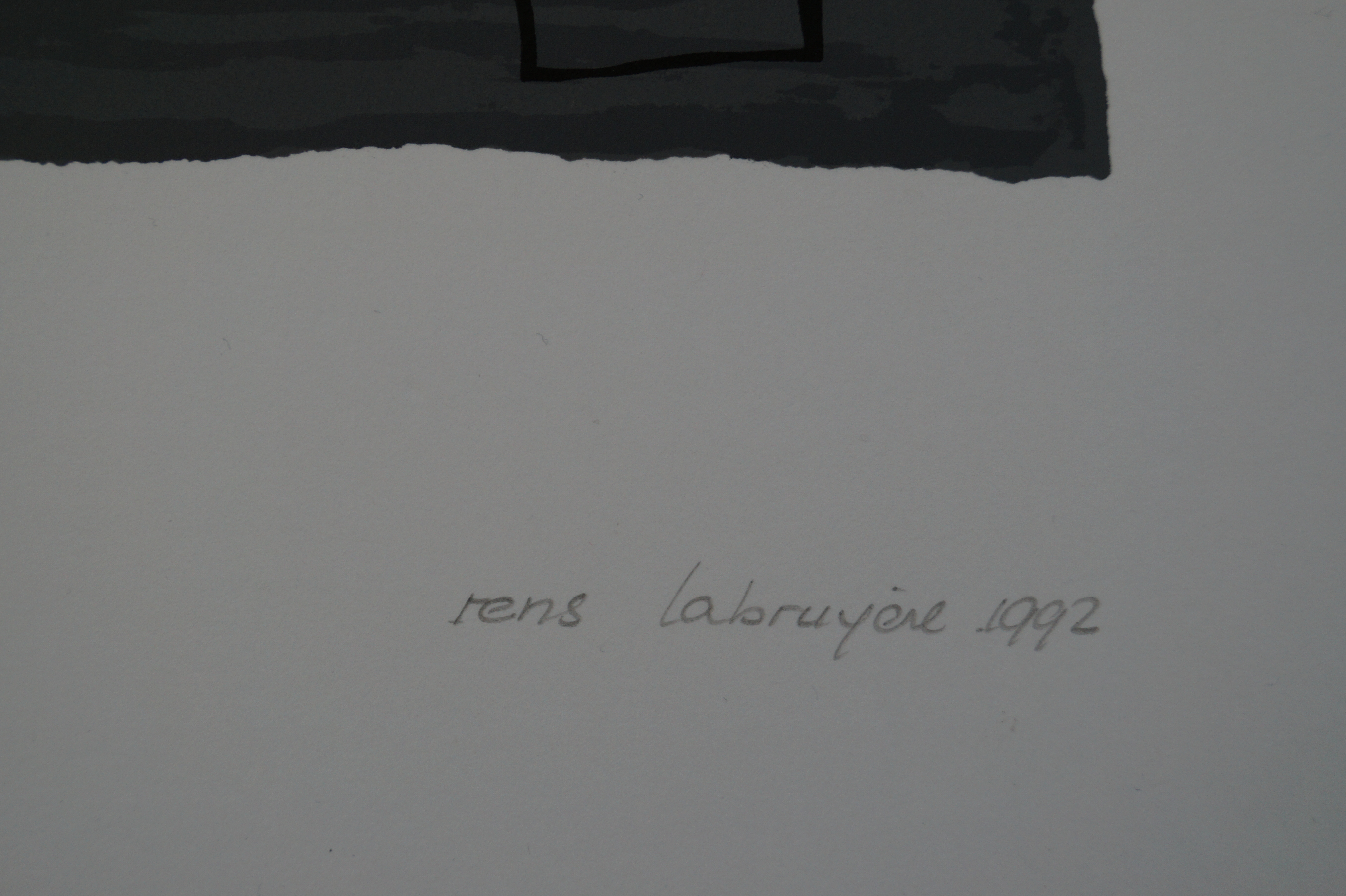 Rens Labruyere - gesigneerde zeefdruk - 1992 kopen? Bied vanaf 25!