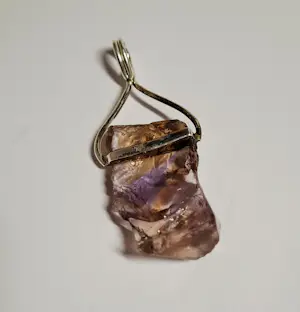 Nieuwe zilveren hanger met mystieke Amethist kopen? Bied vanaf 75!