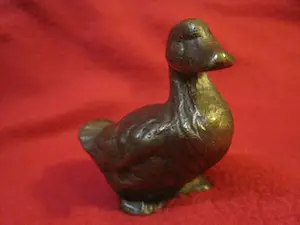 Brons (Onbekend) - Gans, symbool van liefde, trouw en verbondenheid. kopen? Bied vanaf 35!