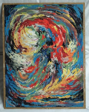 Klaas Pijlman - 2 Gouaches, “Vogels” en “Storm” – 1961 kopen? Bied vanaf 1!