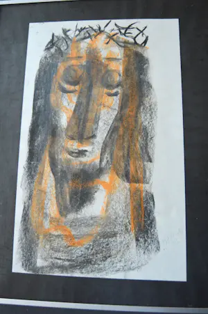 Sjef Kreutzer - Christus met doornenkroon kopen? Bied vanaf 85!