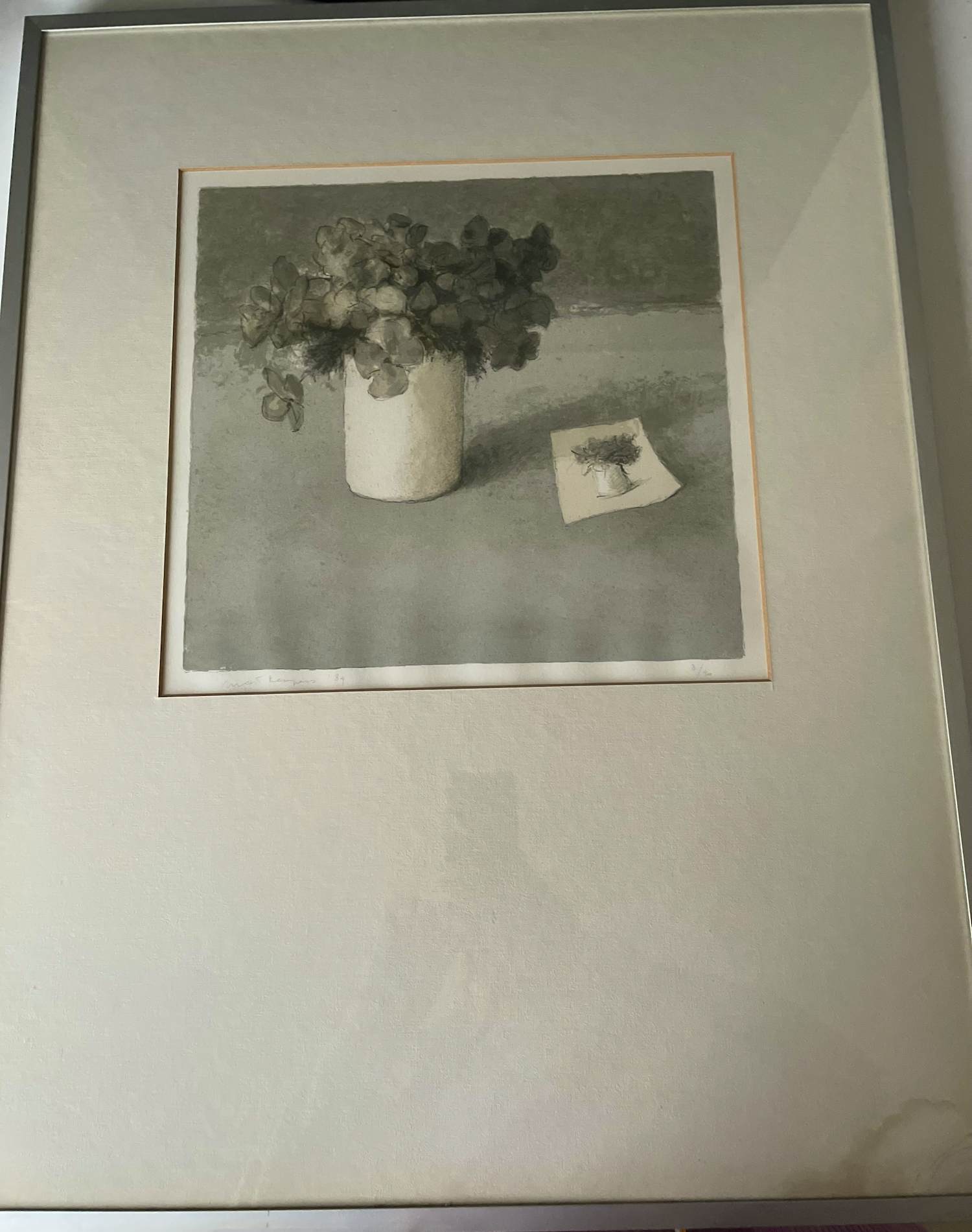 Mart Kempers - Bloemenvaas met schets 8/40 kopen? Bied vanaf 28!