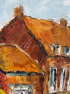 Niet of onleesbaar gesigneerd - Vlaamse stede kopen? Bied vanaf 1!