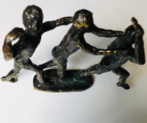 Astrid Veldhuyzen-Koppen - Spelende kinderen - Beeld Brons kopen? Bied vanaf 1!