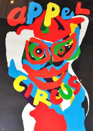 Karel Appel - C3371-6 - Circus verkocht voor € 250!