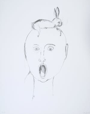 Hans Kuijs - Lot van vier litho's, Het verloren paradijs kopen? Bied vanaf 1!