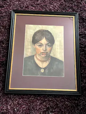 Adri Pieck - portret van Gretha Pieck (ZELDZAAM) kopen? Bied vanaf 325!