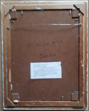 Maarten van der Meer - Beekrand + zicht op de kerk van Thorn kopen? Bied vanaf 60!