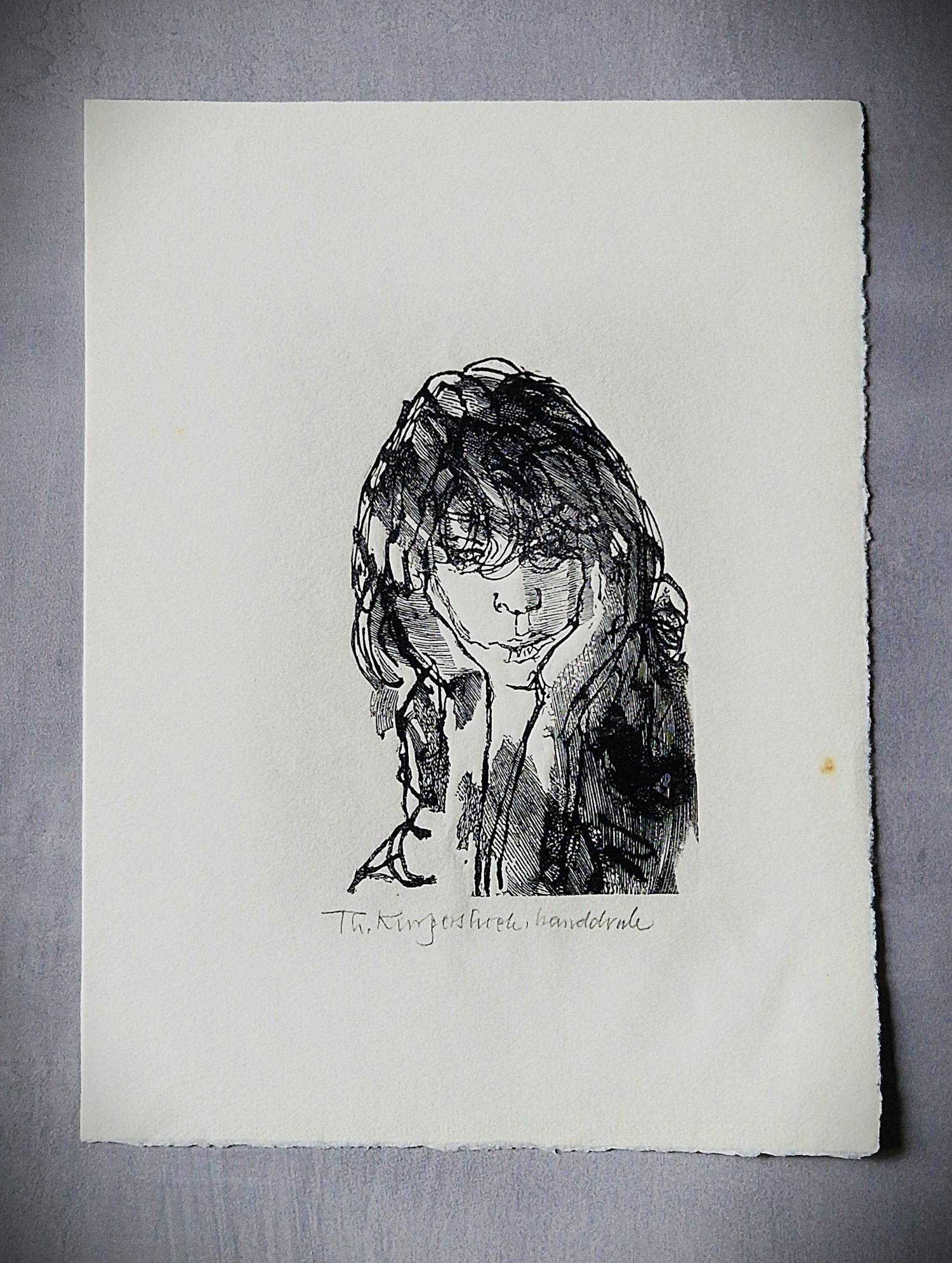 Theo Kurpershoek - in eigen beheer gemaakte litho "vrijage" - handdruk - potloodgesigneerd kaufen? Bieten Sie von 38!