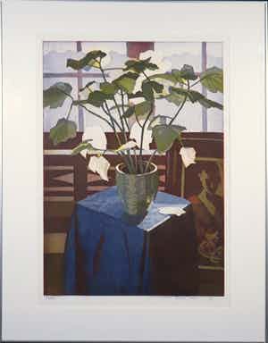 Marcel Schellekens - Kleurenets, Kamerlinde - Ingelijst (Groot) verkocht voor € 80!