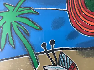 Corneille - Au Soleil avec Oiseau et chat kopen? Bied vanaf 365!