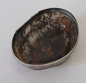 Niet of onleesbaar gesigneerd - Antique Agate Snuffbox with silver frame - Zilver, agate - Duitsland - 1800-1849 kopen? Bied vanaf 1!