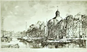 Herman Paradies - Blaak en Wolfshoek, van de Leuvehaven af gezien (Vooroorlogs Rotterdam) 092-HP kopen? Bied vanaf 30!