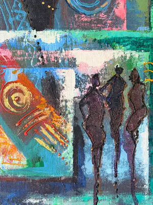 Godwin Adjei Sowah - Abstract kaufen? Bieten Sie von 45!