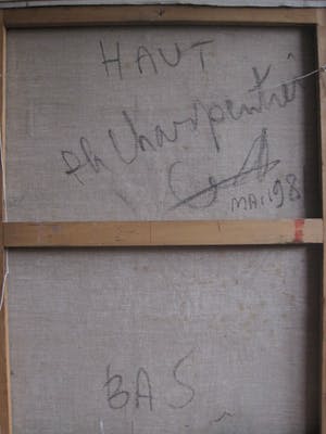 Philippe Charpentier - GROOT in 1981 geschilderd Abstract Olieverf "Jazz" gesigneerd kopen? Bied vanaf 170!