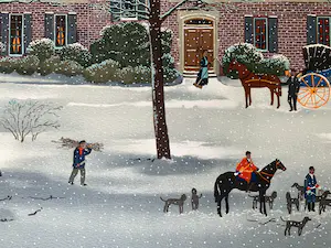 Michel Delacroix - La Chasse d'Hiver kopen? Bied vanaf 40!