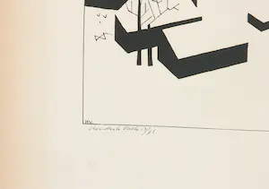 Hendrik Valk - Litho, Winters stadsgezicht kopen? Bied vanaf 100!