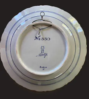 Porceleyne Fles - Beperkte oplage Herdenkingsbord geboorte Prinses Béatrix kopen? Bied vanaf 150!