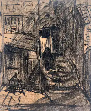 Kees van Dongen - Figuren in een Oosterse steeg verkauft für € 550!