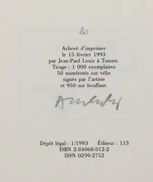 Pierre Alechinsky - Lot van drie publicaties waarvan twee handgesigneerd kopen? Bied vanaf 1!