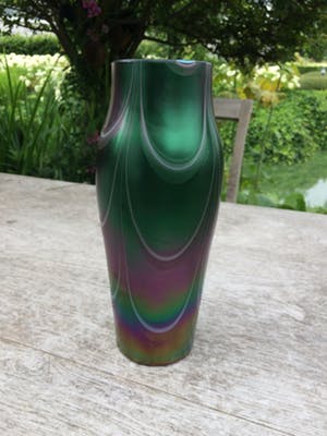 Johann Loetz Witwe - Veelkleurige topvaas kopen? Bied vanaf 200!