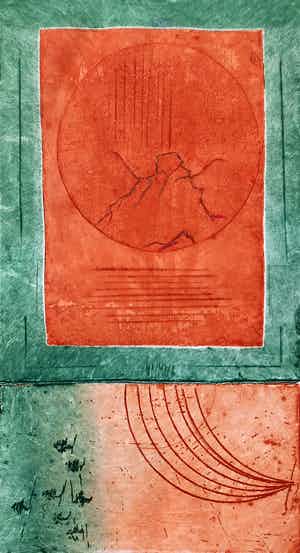 Jan Montyn - Erta ale, aquatint ets (kleine oplage) verkocht voor € 115!