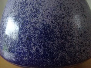 Ed Meissenberg - gesigneerd unica vaas van steengoed met oa stroomglazuur kopen? Bied vanaf 95!