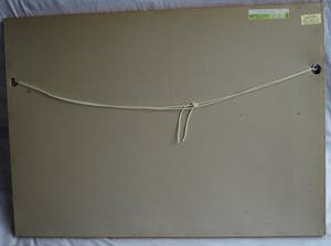 Wim Worm - Ets , Hijgend hert – ingelijst 63 x 88 cm – 1980 - oplage 15 ex. kopen? Bied vanaf 10!