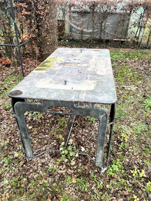 Cor de Ree - bijzondere tafel uitgevoerd met staal en koper kopen? Bied vanaf 200!
