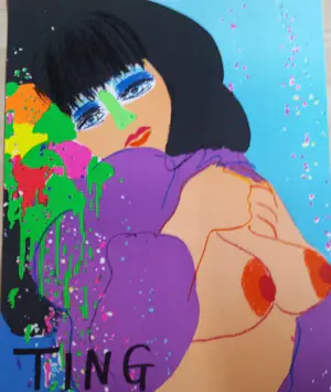 Walasse Ting - Ausstellungsplakat, Siebdruck kopen? Bied vanaf 1!