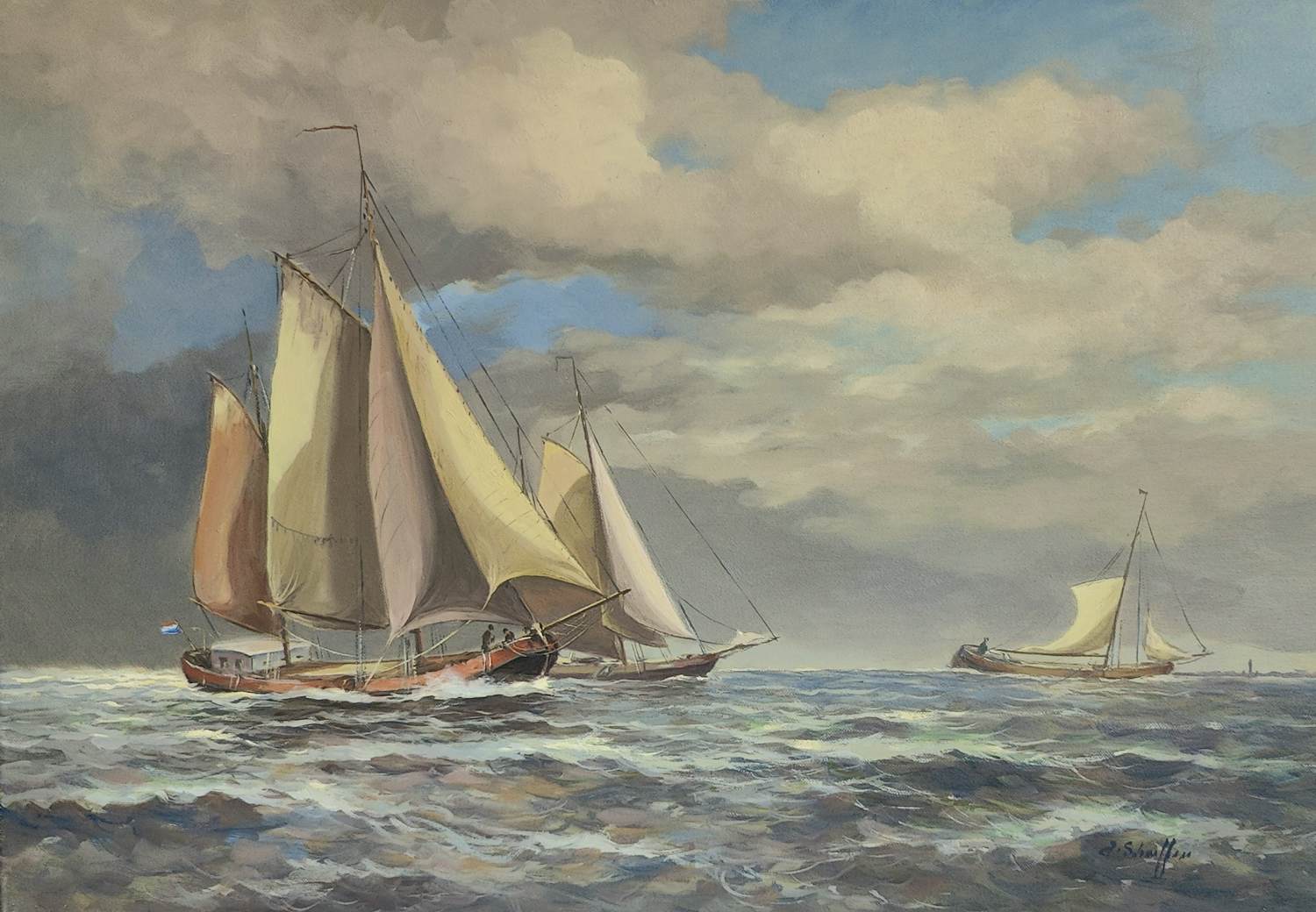 Jan Schaeffer - Klippers op het IJsselmeer kopen? Bied vanaf 229!