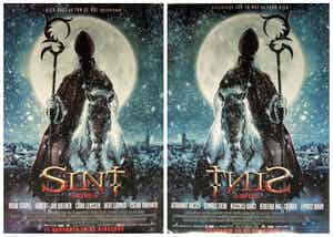Dubbelzijdig filmaffiche , Sint , Horrorfilm van Dick Maas - 2010 verkocht voor € 1!