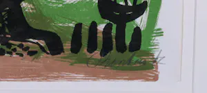 Anton Rooskens - Litho, Compositie - Ingelijst kopen? Bied vanaf 300!