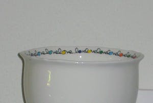 Delphine Boel - 'Love': 2 vazen (+ certificaat en or. verpakking, niet meer verkrijgbaar) kopen? Bied vanaf 90!