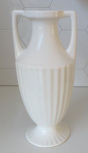 Porceleyne Fles - Grote witte amfoor vaas kopen? Bied vanaf 23!
