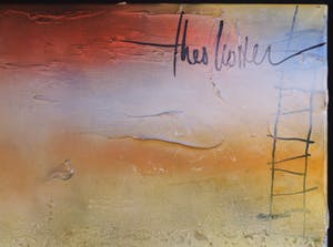 Theo Koster - Acryl en collage, Zonder titel (Groot) kopen? Bied vanaf 250!